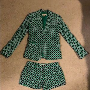 Blazer w/ matching shorts
